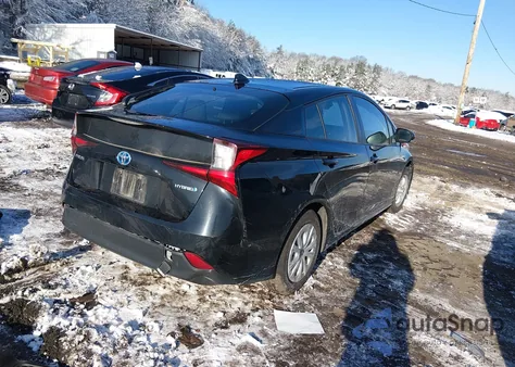 2022 Toyota Prius Le из США, поврежденный, VIN JTDKAMFU7N3184852